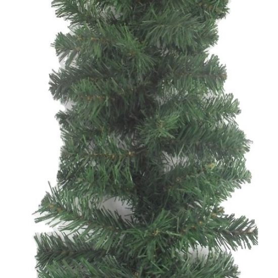 Green spruce garland thick 2.7 metre