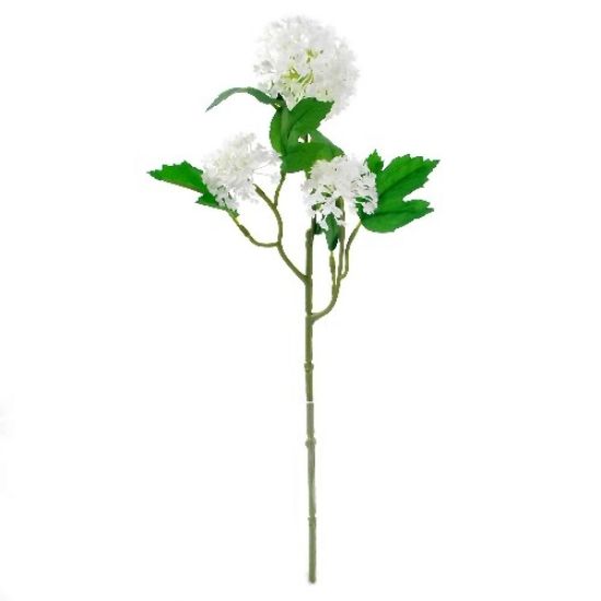 46cm WHITE SNOWBALL SPRAY