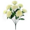 IVORY CARNATION BUSH (8 HEADS)