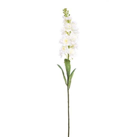 83cm IVORY STOCK FLOWER SPRAY