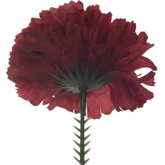 BURGUNDY CARNATION PICK X 144pcs