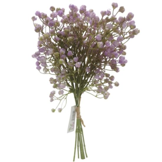 34cm LILAC BABYS BREATH BUNDLE (6 STEMS)