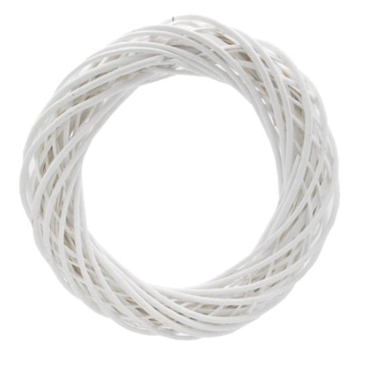 WICKER RING WHITE 38-40cm (15-16 INCH)