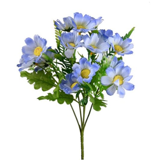 BLUE COSMOS BUSH 30cm