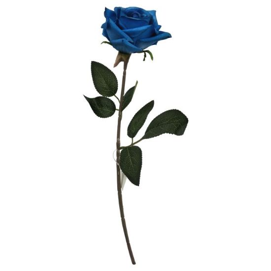 40cm SINGLE DIAMOND ROSE ROYAL BLUE