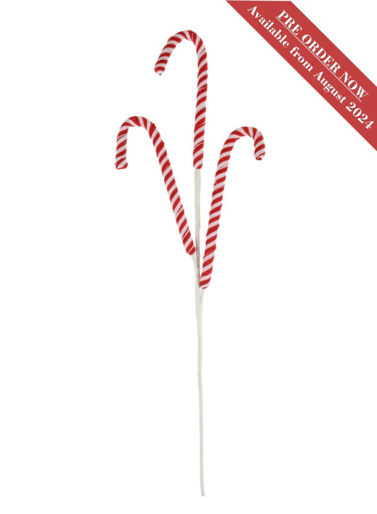 Christmas Candy Cane Pick 60cm