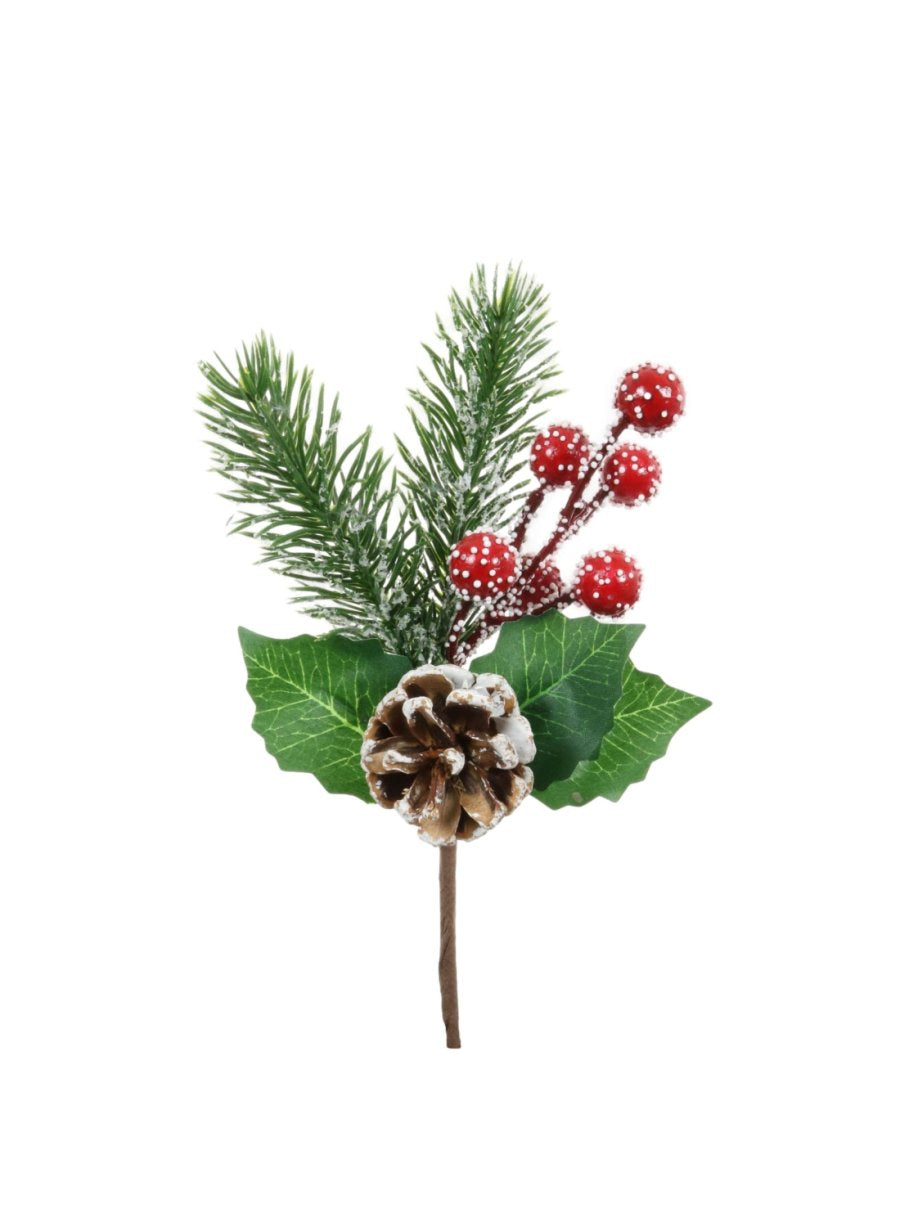 Pinecone Christmas Pick