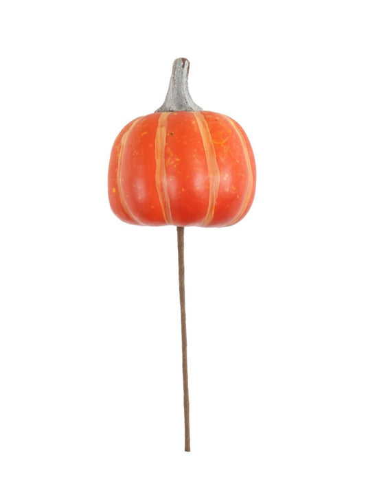 Autumn Plastic Pumpkin Pick