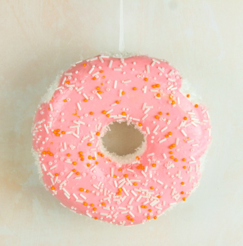 Large Doughnut Bauble 6.5&quot;