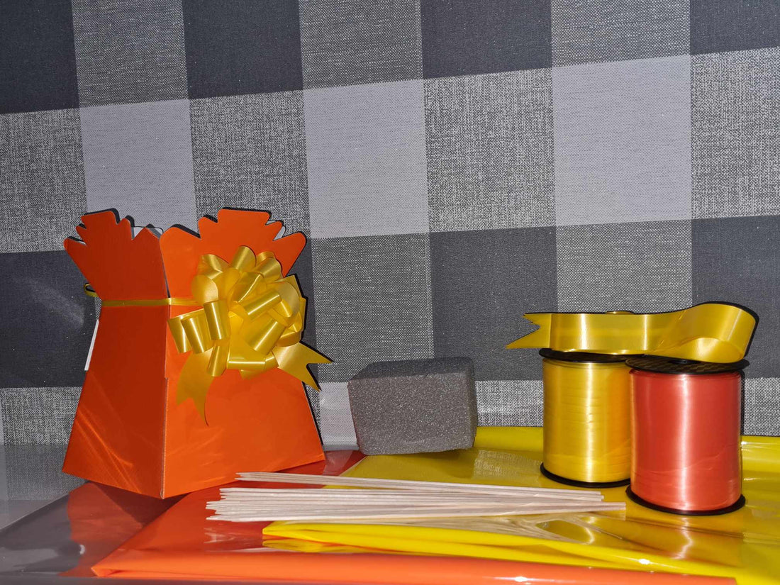 Orange and Yellow Chocolate Bouquet Kit
