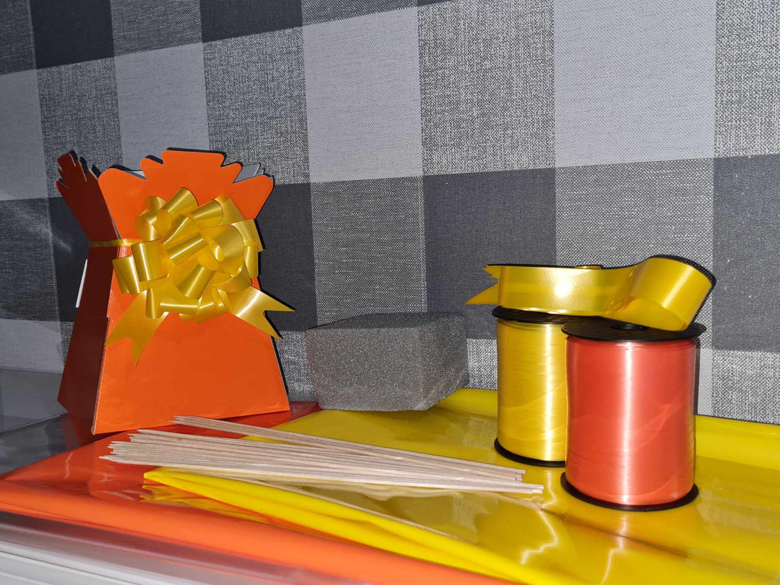 Orange and Yellow Chocolate Bouquet Kit