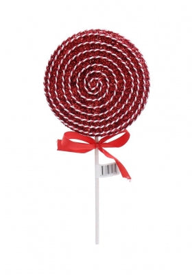 CANDY CANE LOLLIPOP PICK 31cm