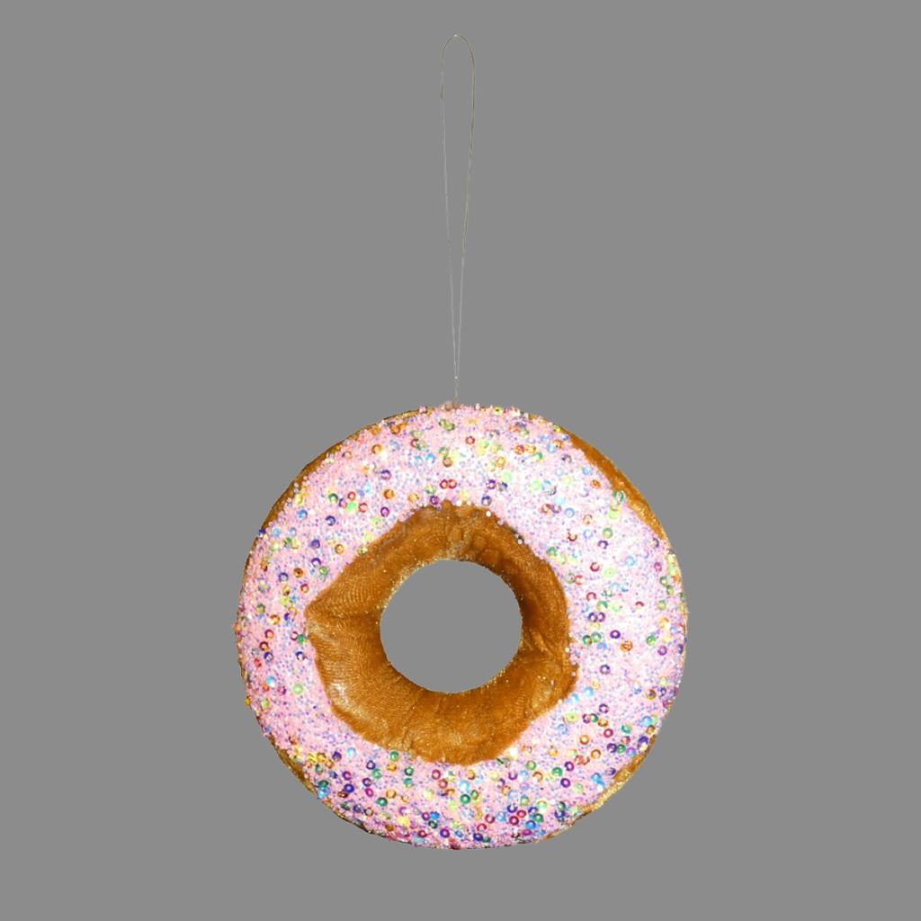 CANDY DONUT 13CM BAUBLE