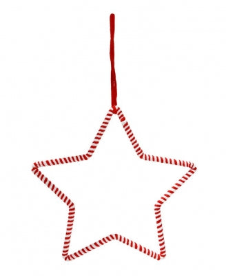 Candy Stripe Hanging Star