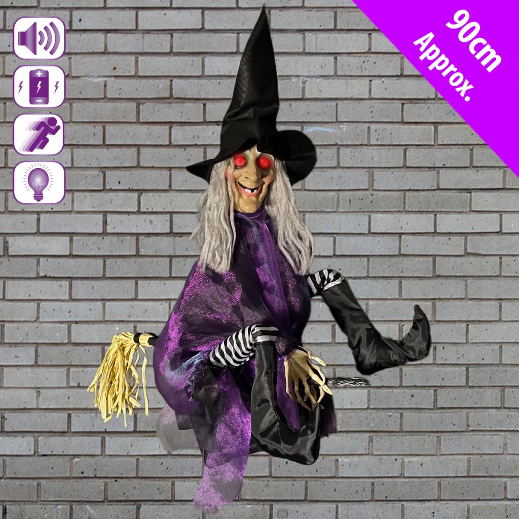 3FT KICKING LEGS WITCH