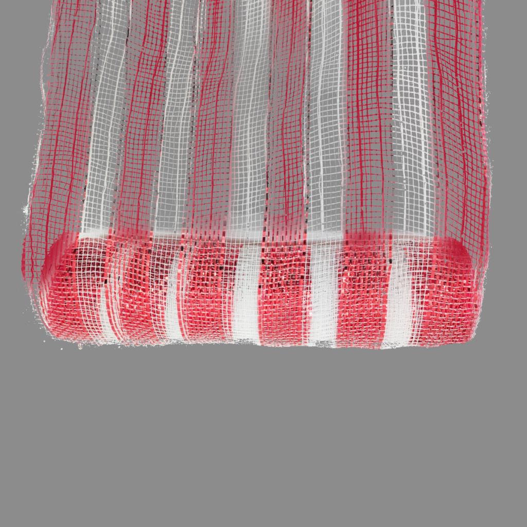 25CMX9M DECO MESH RED-WHITE