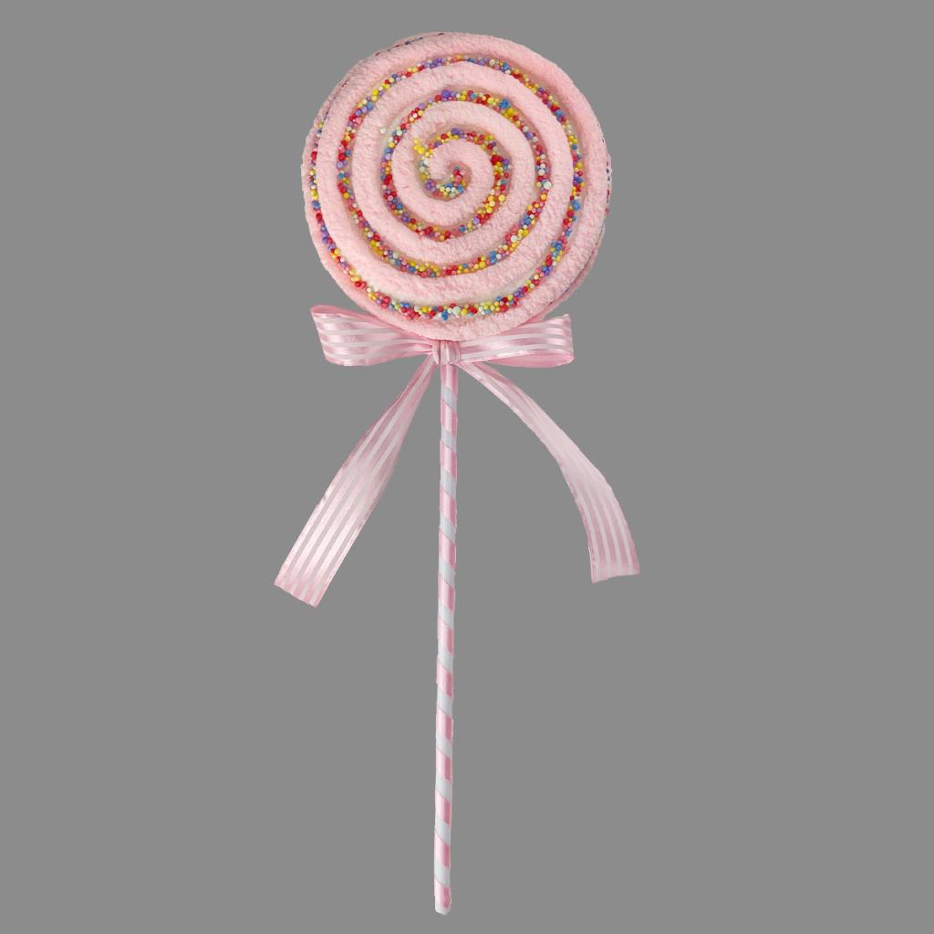 PINK LOLLY STEM 15X43CM