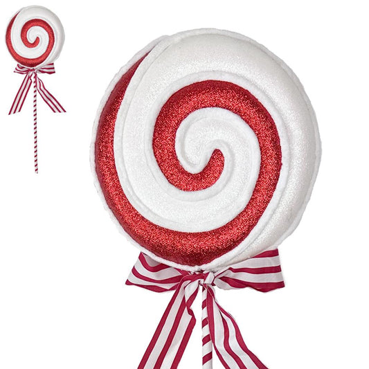 RED/WHITE DELUXE LOLLY PICK 60CM **PRE-ORDER ONLY!!