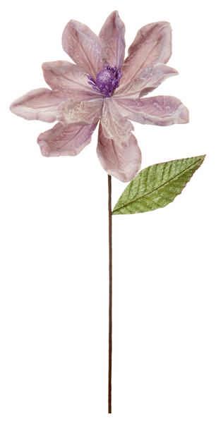 50cm lilac velvet magnolia stem