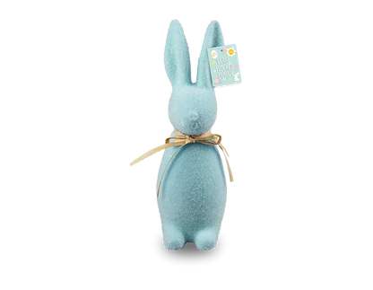 Flocked Bunny Ornament 30cm