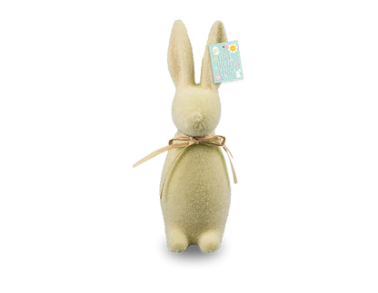 Flocked Bunny Ornament 30cm