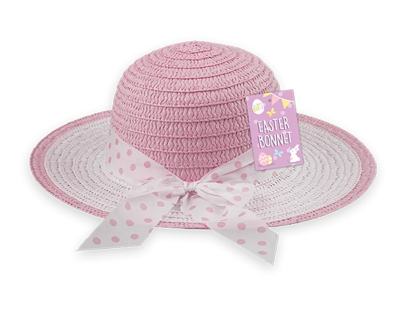 Easter Bonnet with Ribbon