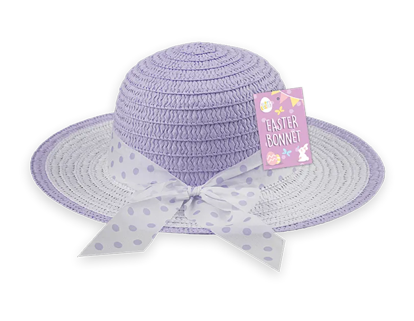 Easter Bonnet with Ribbon